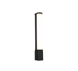 Aplique de baño Trio Piera LED negro mate 3000K regulable IP44 284074232