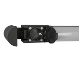 Aplique de baño Trio Piera LED negro mate 3000K regulable IP44 284074232
