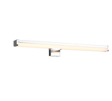Aplique de baño Trio Lino LED cromo 3000K IP44 284114006