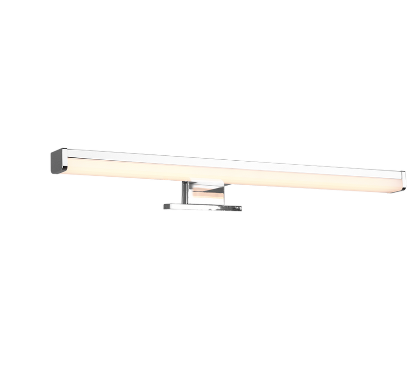 Aplique de baño Trio Lino LED cromo 3000K IP44 284114006