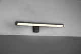 Aplique de baño Trio Lino LED negro mate 3000K IP44 284114032