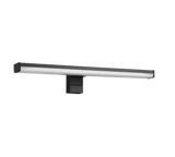 Aplique de baño Trio Lino LED negro mate 3000K IP44 284114032