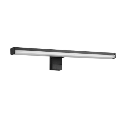 Aplique de baño Trio Lino LED negro mate 3000K IP44 284114032
