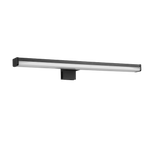 Aplique de baño Trio Lino LED negro mate 3000K IP44 284114032