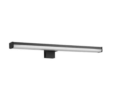 Aplique de baño Trio Lino LED negro mate 3000K IP44 284114032