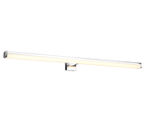 Aplique de pared Trio Lino LED cromo 3000K IP44 284116006