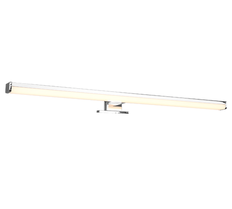 Aplique de pared Trio Lino LED cromo 3000K IP44 284116006