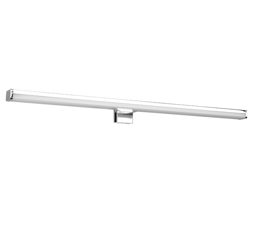 Aplique de pared Trio Lino LED cromo 3000K IP44 284116006