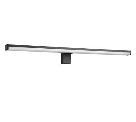 Aplique de baño Trio Lino LED negro mate 3000K IP44 284116032