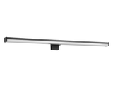 Aplique de baño Trio Lino LED negro mate 3000K IP44 284116032