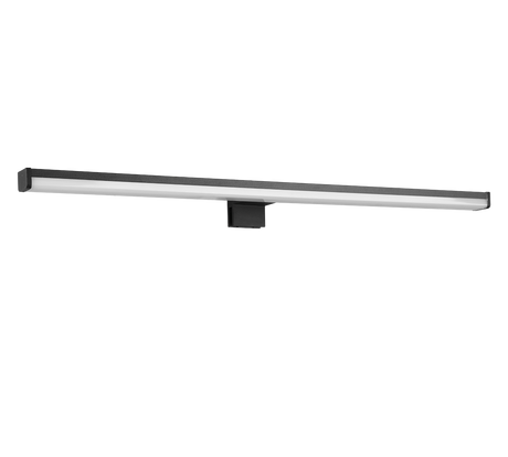 Aplique de baño Trio Lino LED negro mate 3000K IP44 284116032