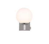 Aplique de baño Trio Kula LED cromo 2700K IP44 284270106