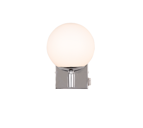 Aplique de baño Trio Kula LED cromo 2700K IP44 284270106