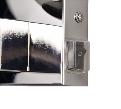 Aplique de baño Trio Kula LED cromo 2700K IP44 284270106
