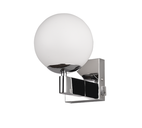 Aplique de baño Trio Kula LED cromo 2700K IP44 284270106