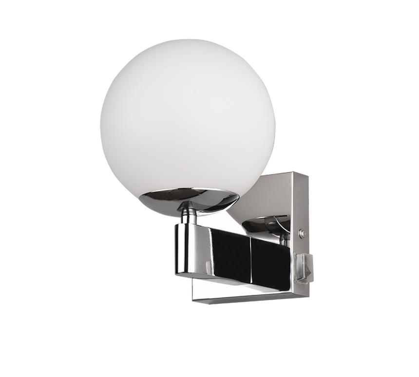 Aplique de baño Trio Kula LED cromo 2700K IP44 284270106