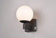 Aplique de baño Trio Kula LED negro mate 2700K IP44 284270132