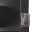 Aplique de baño Trio Kula LED negro mate 2700K IP44 284270132