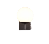 Aplique de baño Trio Kula LED negro mate 2700K IP44 284270132