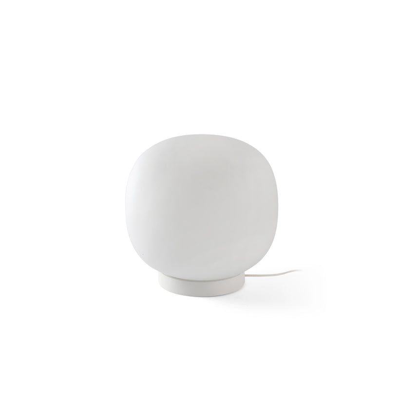 Lámpara de mesa Faro Amelia E27 LED blanco mate 28430