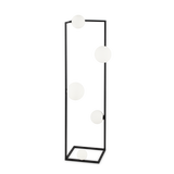 Lámpara de pie Ideal Lux Angolo negro cristal 5 luces 140W 118cm 284309