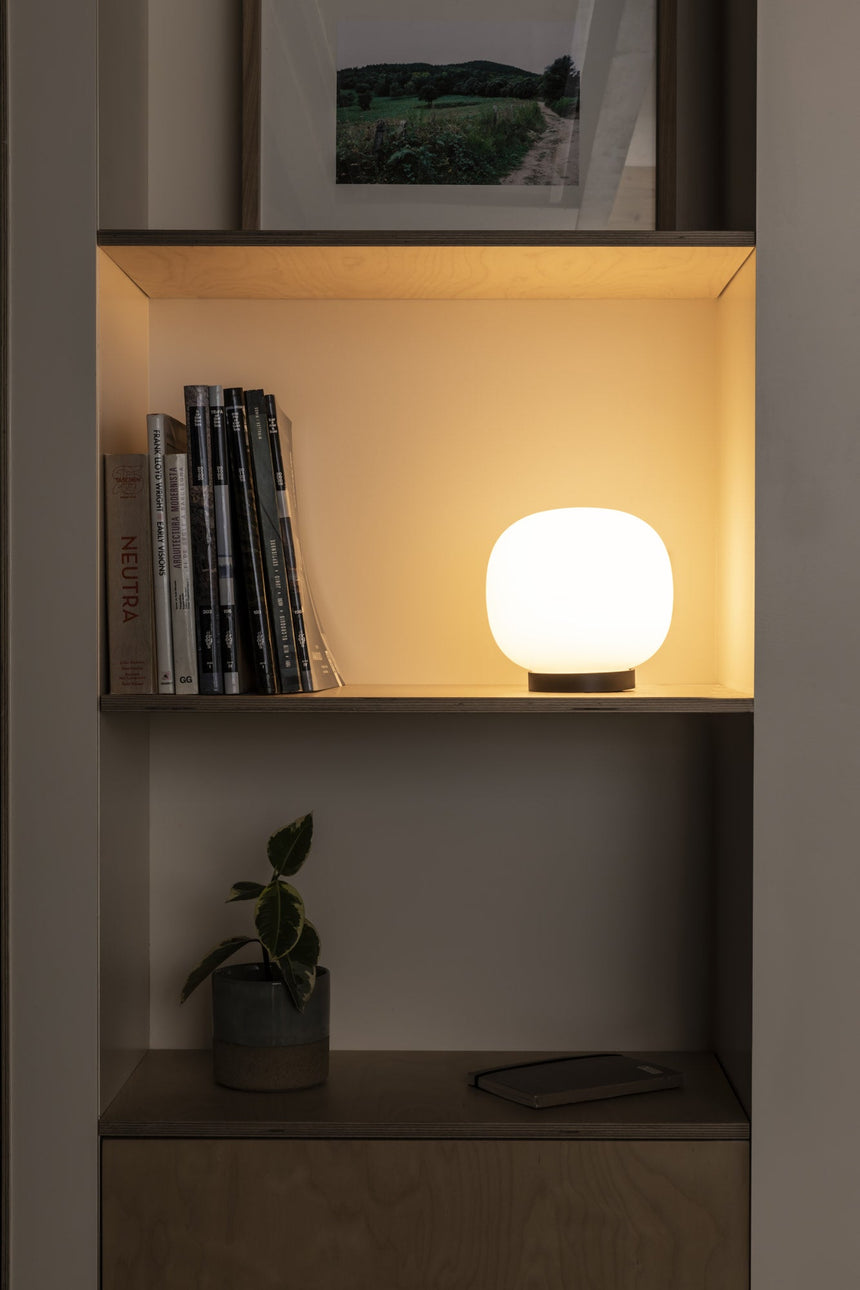 Lámpara de mesa Faro Amelia E27 blanco — ref. 28431 (2)
