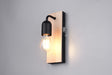 Aplique de baño Trio Arturo LED madera 3000K IP44 284470132