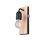 Aplique de baño Trio Arturo LED madera 3000K IP44 284470132