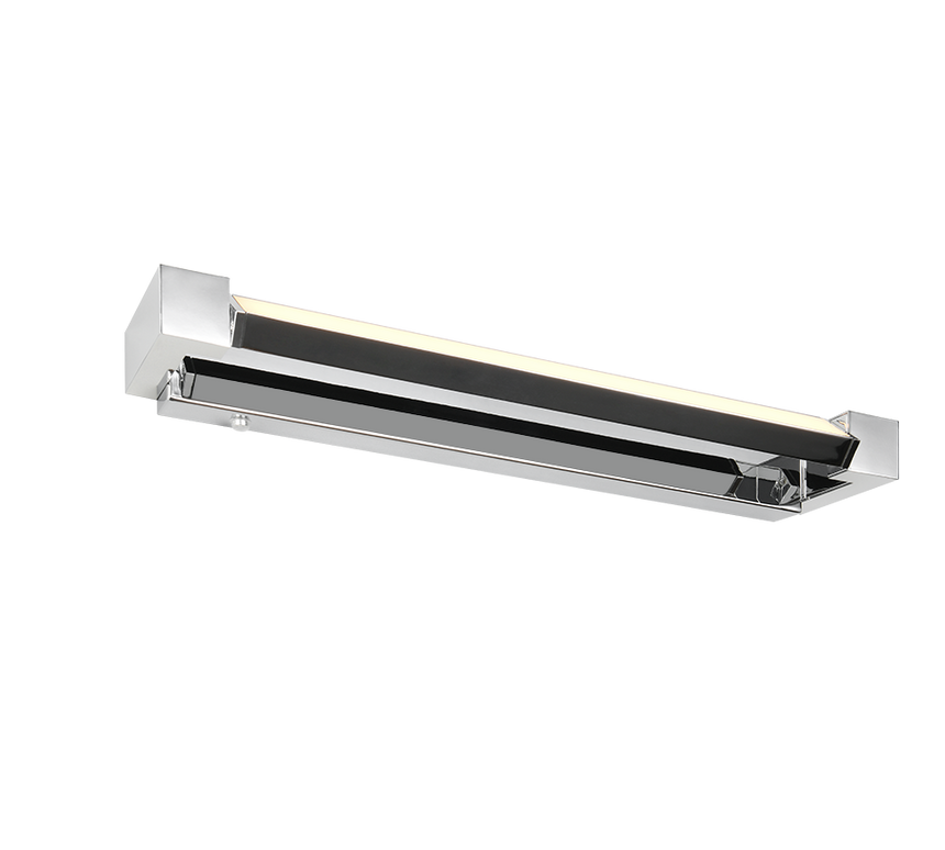 Aplique de baño Trio Fabrizio LED cromo IP44 284770106