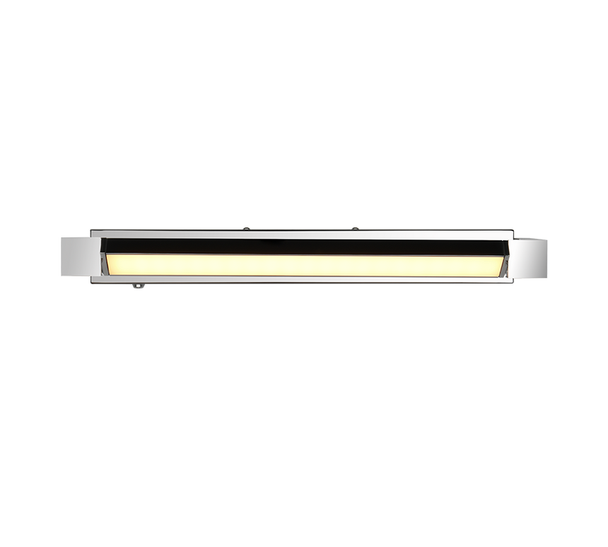 Aplique de baño Trio Fabrizio LED cromo IP44 284770106