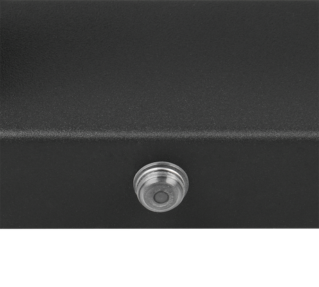Aplique de baño Trio Fabrizio LED negro mate IP44 284770132