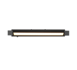 Aplique de baño Trio Fabrizio LED negro mate IP44 284770132