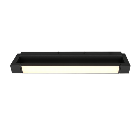 Aplique de baño Trio Fabrizio LED negro mate IP44 284770132