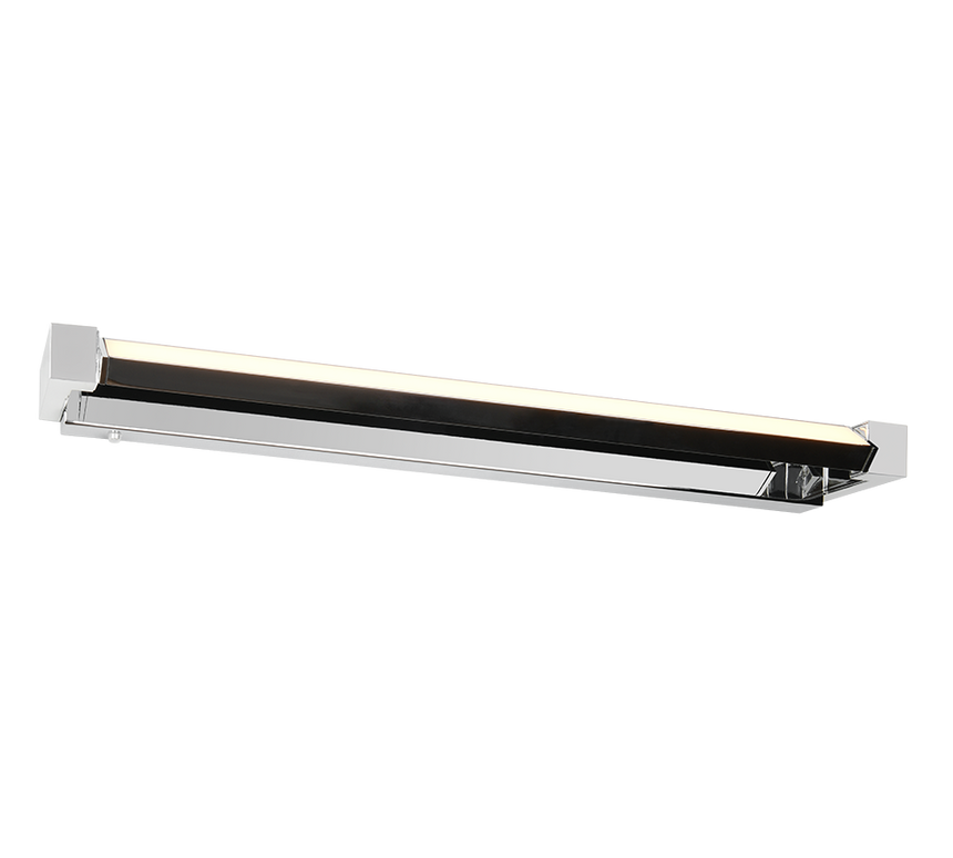 Aplique de baño Trio Fabrizio LED cromo IP44 284779106