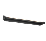 Aplique de baño Trio Fabrizio LED negro mate IP44 284779132