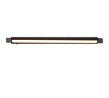 Aplique de baño Trio Fabrizio LED negro mate IP44 284779132