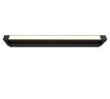 Aplique de baño Trio Fabrizio LED negro mate IP44 284779132