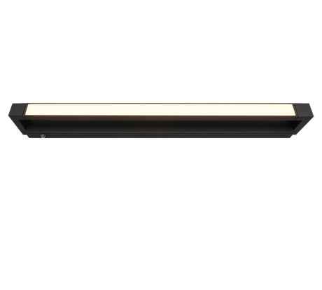 Aplique de baño Trio Fabrizio LED negro mate IP44 284779132