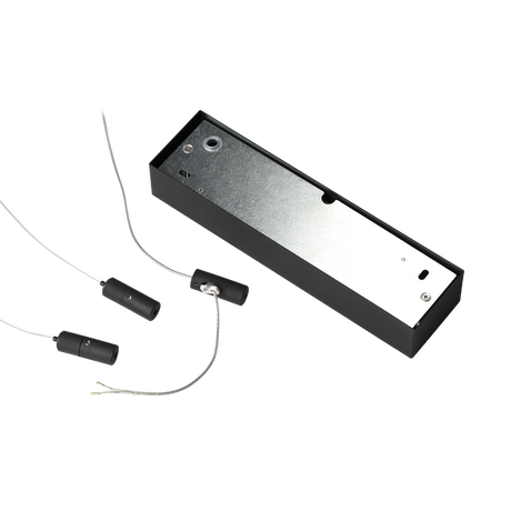 Lámpara colgante Ideal Lux Oracle Slim LED 81W Ø150cm 3000K negro — ref. 285061 (4)