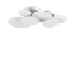 Plafón de techo Ideal Lux Cloud blanco LED 46W Ø74cm 285207
