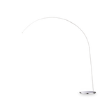 Lámpara de pie Ideal Lux Dorsale cromo 60W 228cm 286662