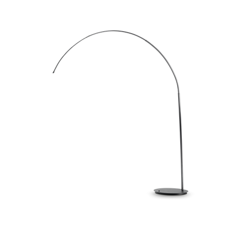 Lámpara de pie Ideal Lux Dorsale negro 60W 228cm 286679
