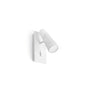 Lámpara de pared aplique Faro Lao 1 luz LED 3000K blanco mate — ref. 29040 (1)