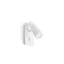 Lámpara de pared aplique Faro Lao 1 luz LED 3000K blanco mate — ref. 29040 (1)