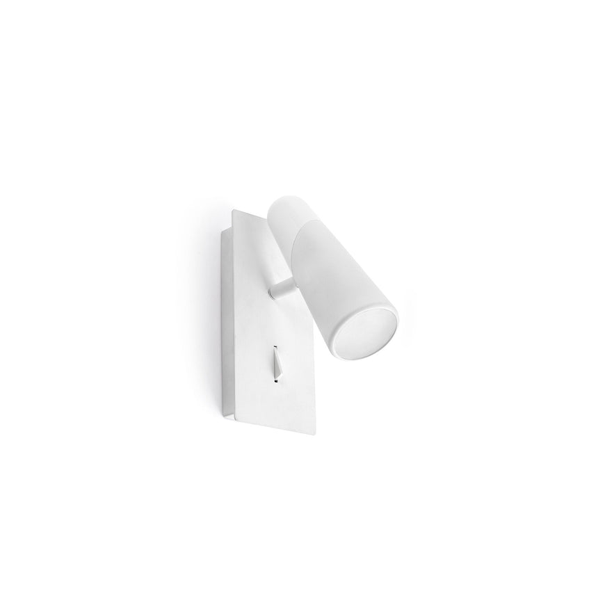 Lámpara de pared aplique Faro Lao 1 luz LED 3000K blanco mate — ref. 29040 (1)