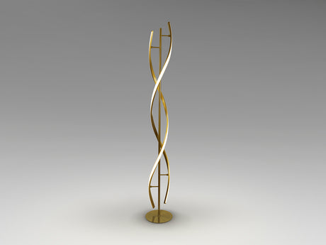 Lámpara de pie de salón Schuller Dido LED dorado brillo - vista 4