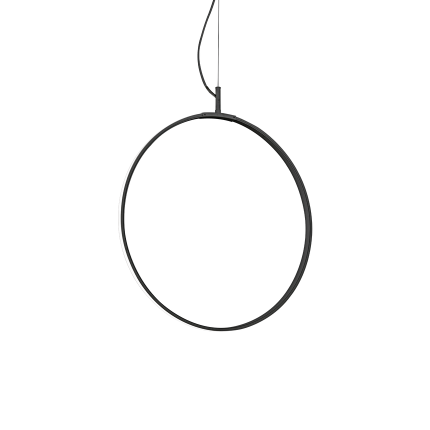 Lámpara colgante Ideal Lux Circus negro LED 29W Ø44,5cm 291345