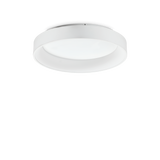 Plafón de techo Ideal Lux Ziggy blanco LED 43W Ø59,5cm 293790