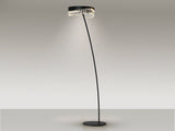 Lámpara de pie de salón Schuller Selene LED negro 3000K - ambiente