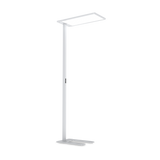 Lámpara de pie Ideal Lux Comfort blanco cristal LED 76W regulable 0,2cm 296685